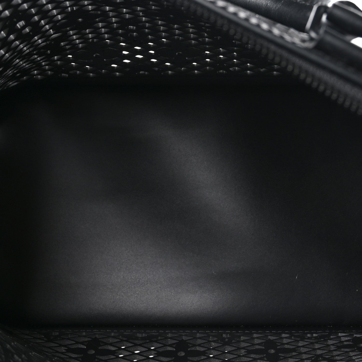 Louis Vuitton Patent Calfskin Laced Monogram Alma PM Black 8 of 14