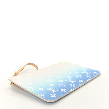 Louis Vuitton Monogram By The Pool Neverfull MM Pochette Blue 4 of 6