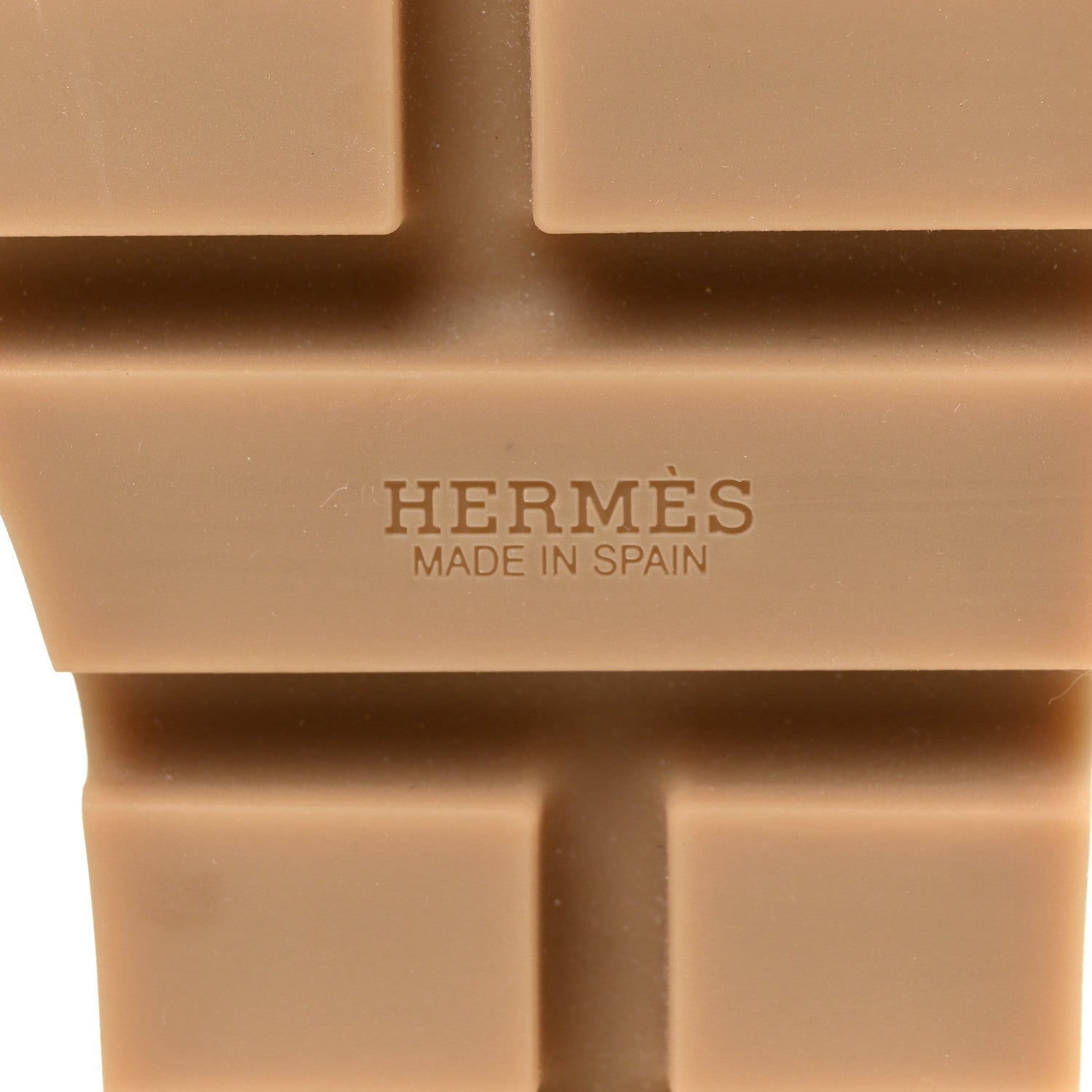 Hermes Calfskin Cork Eze 30 Sandals 36 Marron Glaise 10 of 16