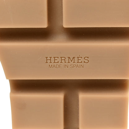Hermes Calfskin Cork Eze 30 Sandals 36 Marron Glaise 10 of 16