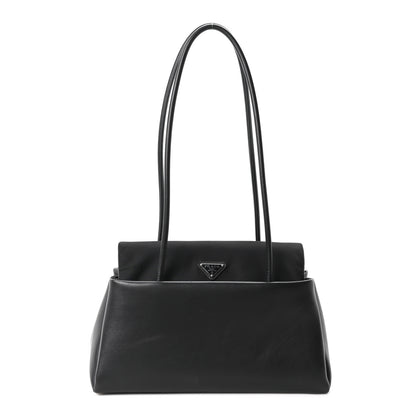 Prada Nappa Re-Nylon Medium Passage Bag Black 1 of 10
