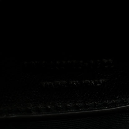 Saint Laurent Crinkled Lambskin Matelasse Monogram Baby Niki Chain Satchel Black 7 of 12