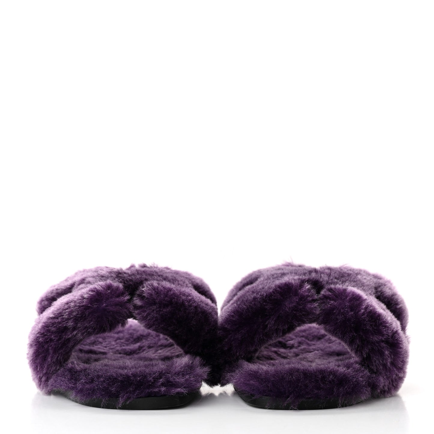 Woolskin Oran Sandals 38.5 Violet Fonce