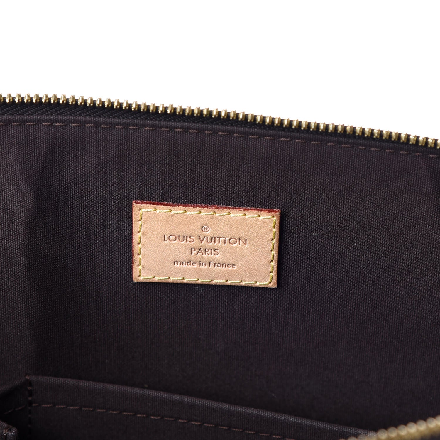 Louis Vuitton Vernis Alma MM Amarante 8 of 9