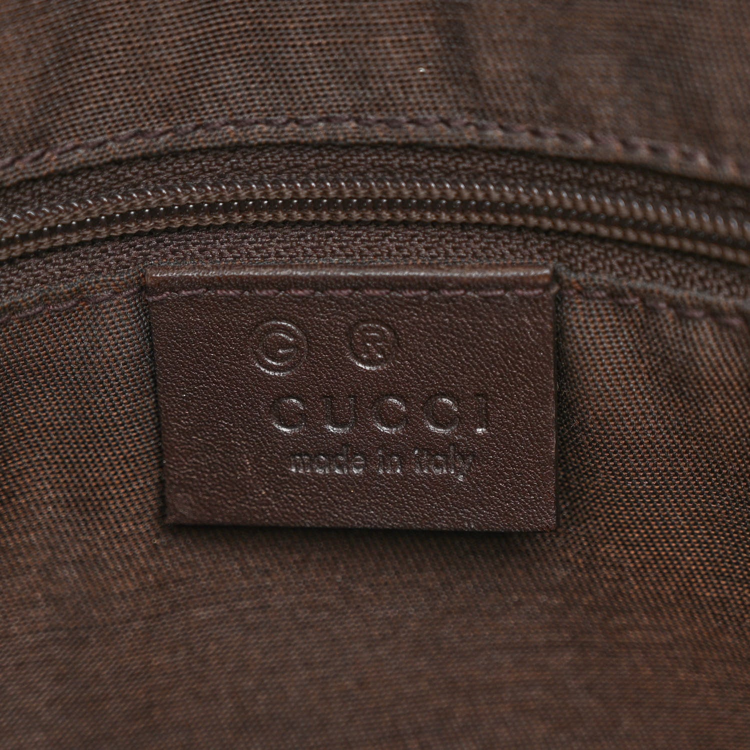 Gucci GG Plus Monogram Medium Flat Messenger Bag Dark Brown 6 of 15