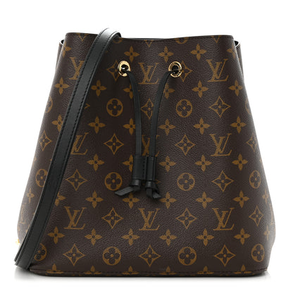 Louis Vuitton Monogram Neonoe MM Black 1 of 12