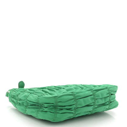 Prada Tessuto Nylon Gaufre Shoulder Bag Menta 4 of 11