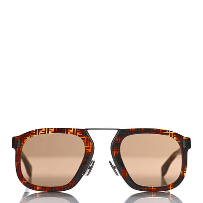 Fendi Zucca Sunglasses FF M0105/S Havana 2 of 7