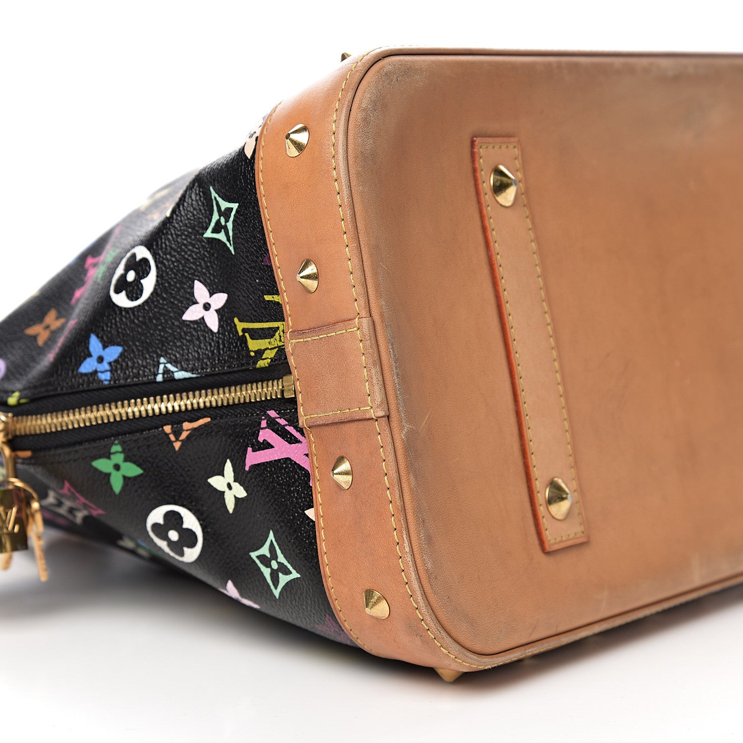 Louis Vuitton Monogram Multicolor Alma GM Black 14 of 17