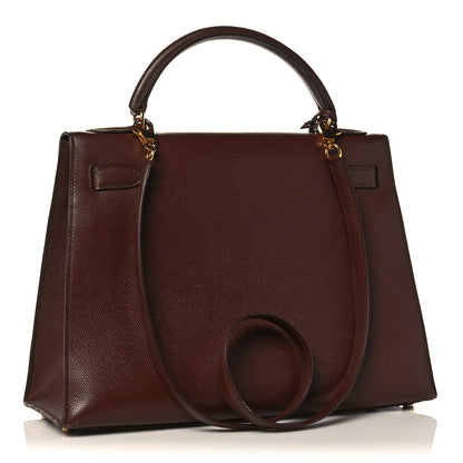 Hermes Courchevel Kelly Sellier 32 Noisette 3 of 48