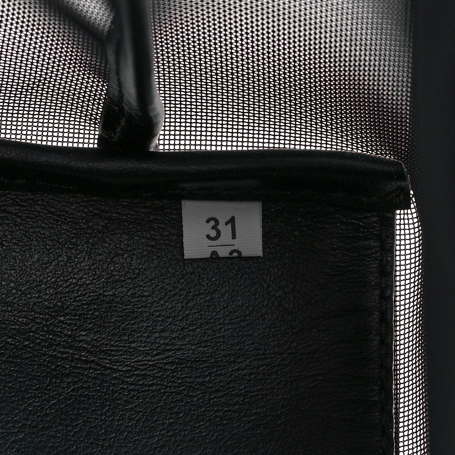 Prada Mesh Sequin Polka-Dot Small Tote Bag Black 8 of 11