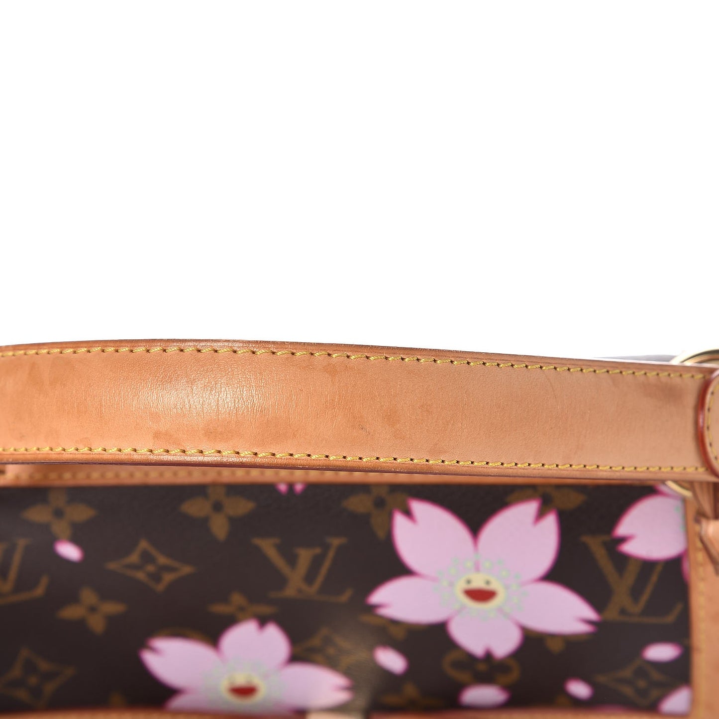 Monogram Cherry Blossom Sac Retro Bag Brown