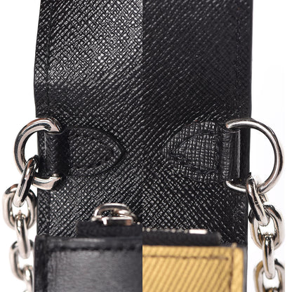 Louis Vuitton Calfskin Reverse Monogram Studded Night Lights Twist Chain Wallet 12 of 13