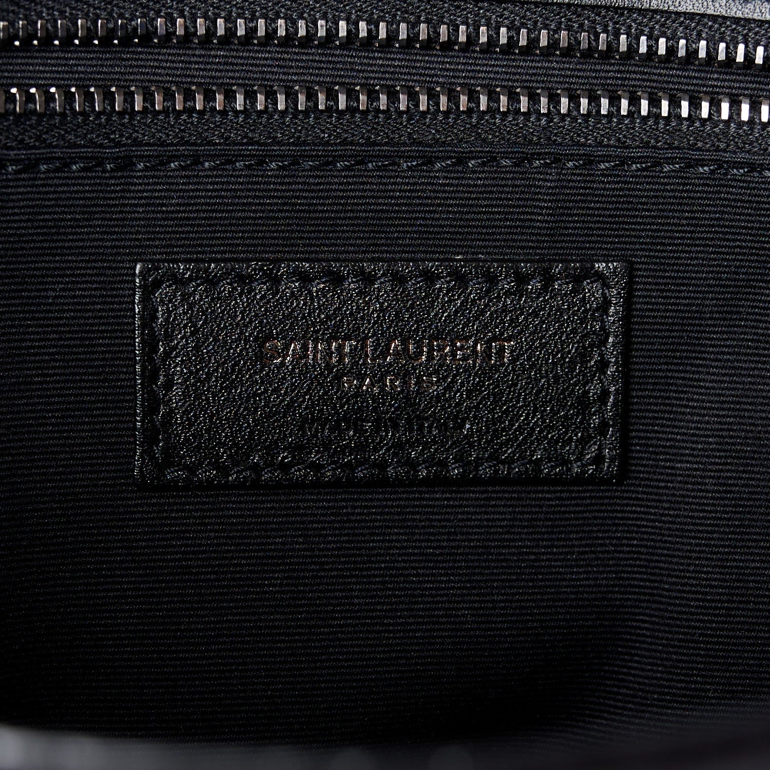 Saint Laurent Suede Monogram Medium Niki Chain Satchel Black 6 of 11