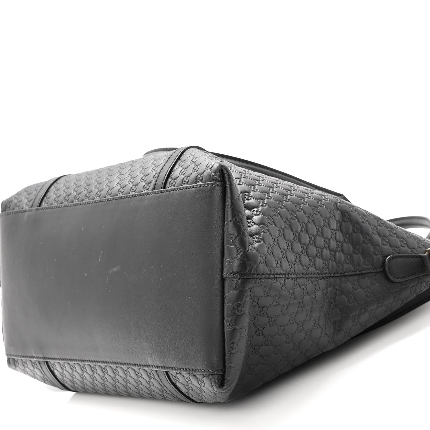 Gucci Soft Microguccissima Dome Satchel Black 9 of 9