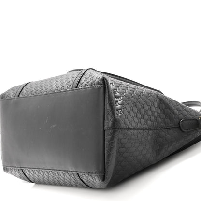 Gucci Soft Microguccissima Dome Satchel Black 9 of 9