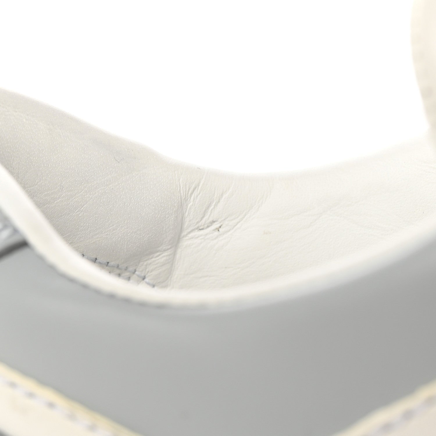 Prada Vitello Sport Spazzolato Rois Triangle Logo Womens Downtown Low Top 30mm Sneakers 37.5 White Fiordaliso 15 of 18