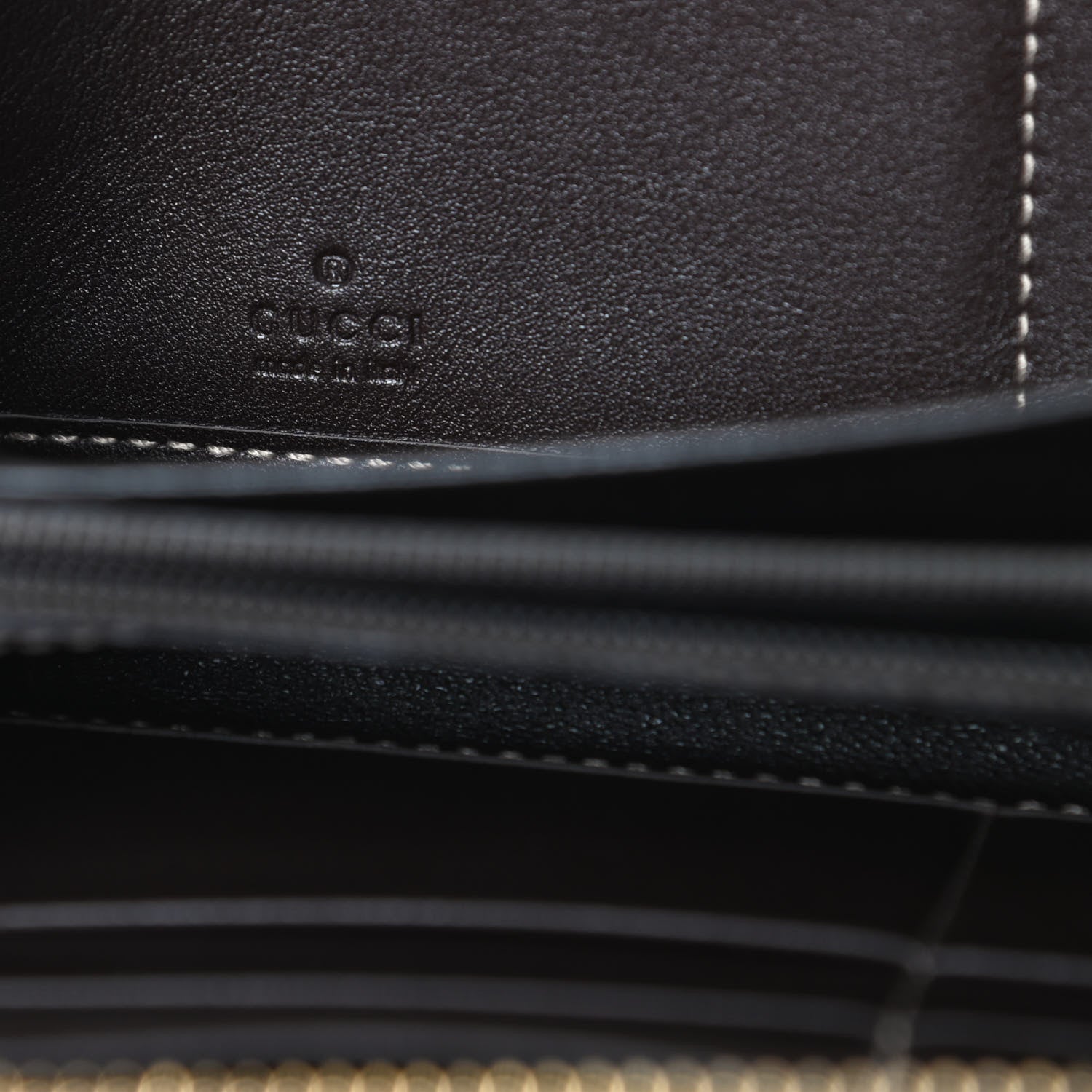 Gucci Monogram Princy Zip Around Wallet Dark Brown 6 of 8