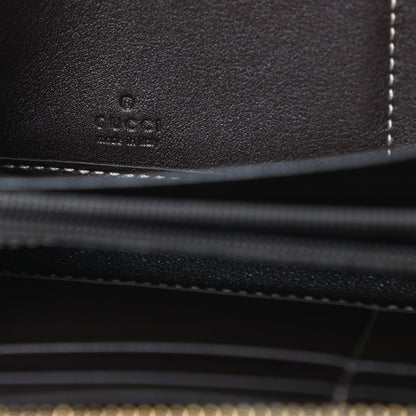 Gucci Monogram Princy Zip Around Wallet Dark Brown 6 of 8