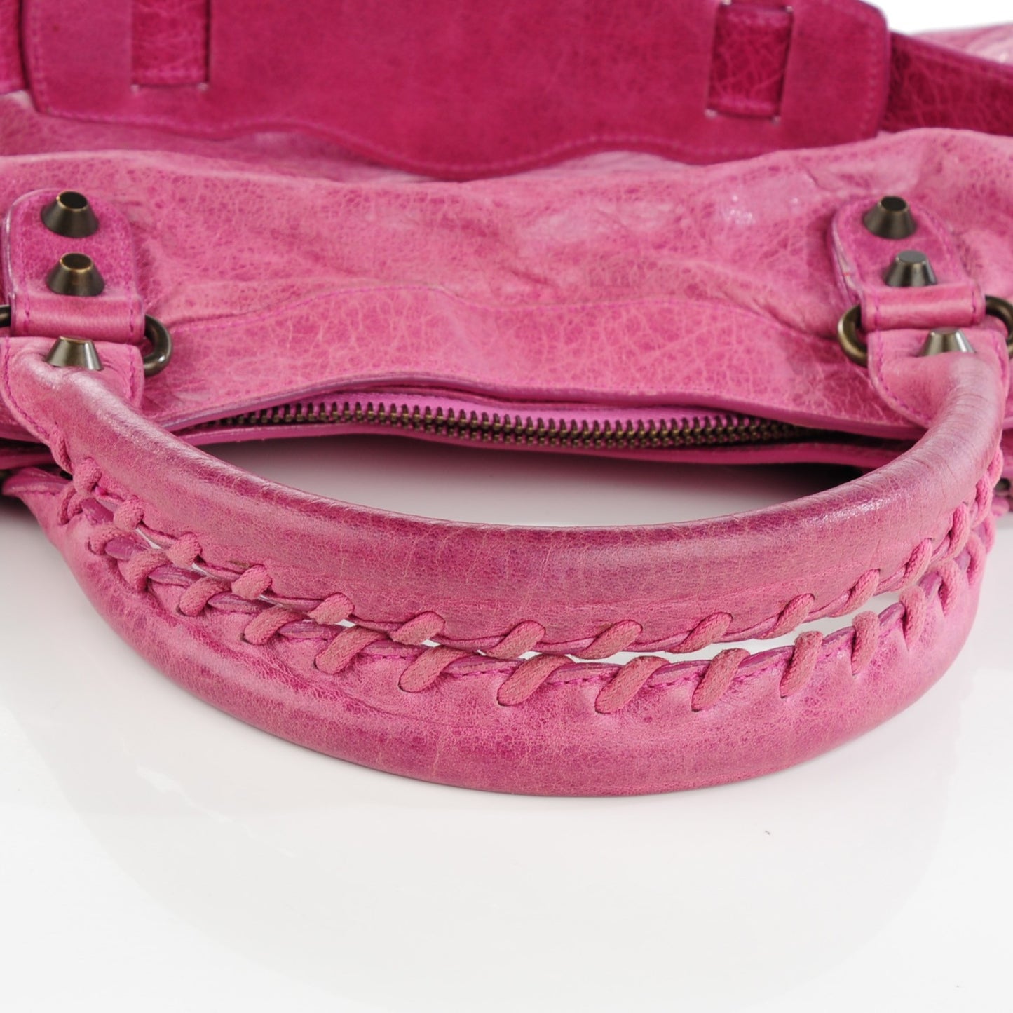 Agneau Classic Hardware First Magenta