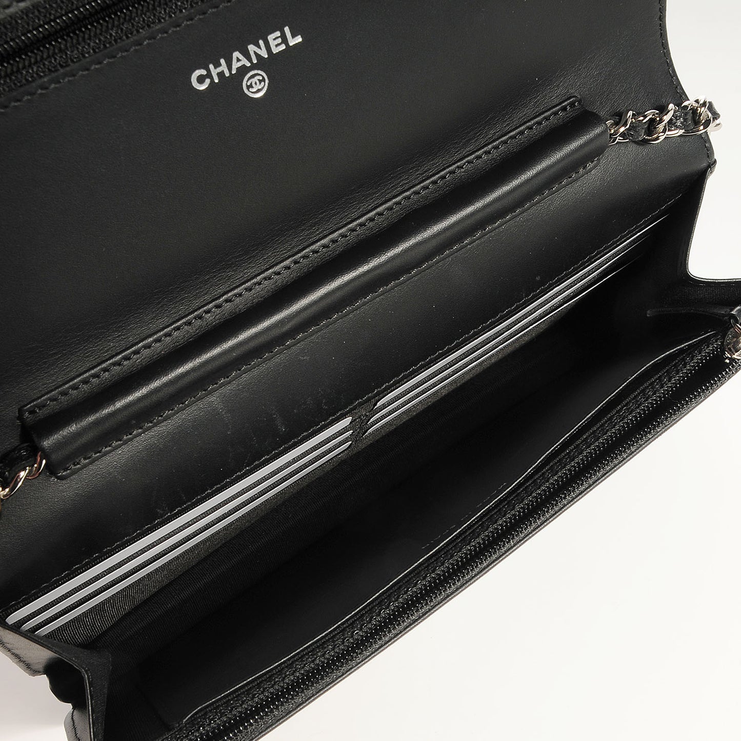 Caviar Timeless CC Wallet on Chain WOC Black