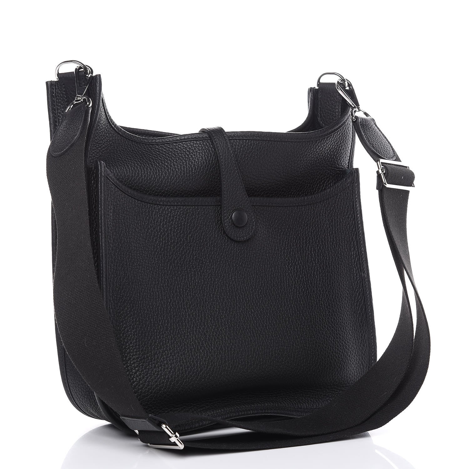 Hermes Taurillon Clemence Evelyne III PM Black 3 of 10
