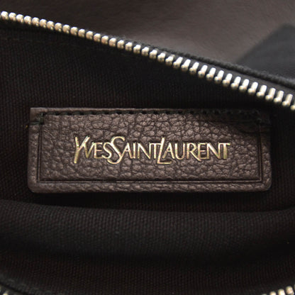 Saint Laurent Leather Biker Tote Black 6 of 8