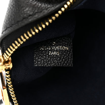 Louis Vuitton Empreinte Monogram Giant Neverfull MM Pochette Black 6 of 8