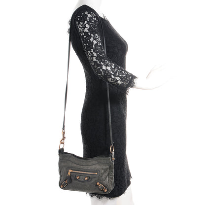 Balenciaga Agneau Giant 12 Rose Gold Hardware Hip Anthracite 2 of 12