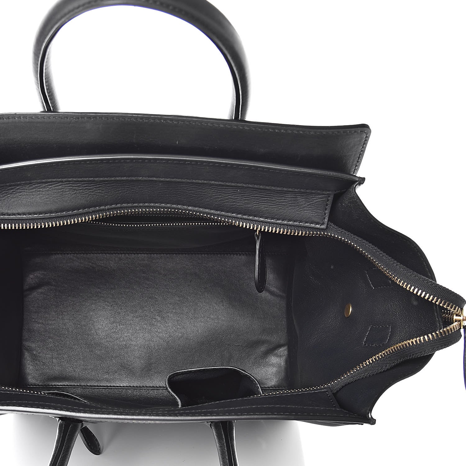 Celine Smooth Calfskin Mini Luggage Black 5 of 23