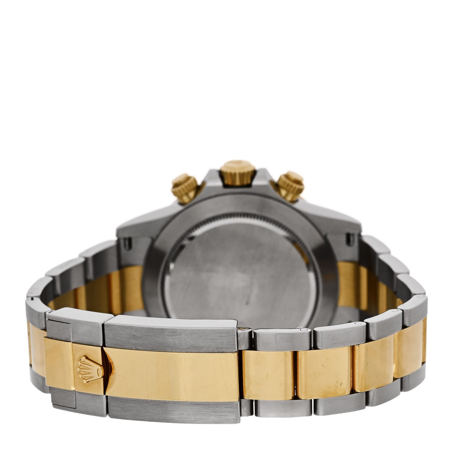 Rolex Stainless Steel 18K Yellow Gold 40mm Oyster Perpetual Cosmograph Daytona Watch Black 116503 3 of 4