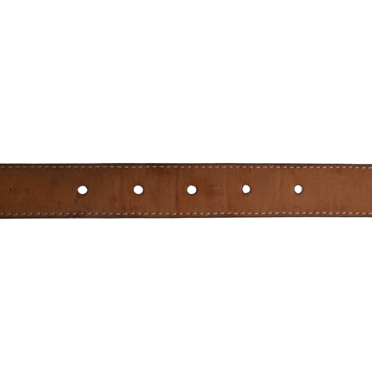 Louis Vuitton Mini Monogram 25mm LV Initiales Belt 80 32 7 of 7