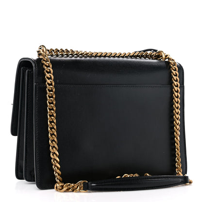 Saint Laurent Calfskin Medium Monogram Sunset Sunset Black 3 of 18