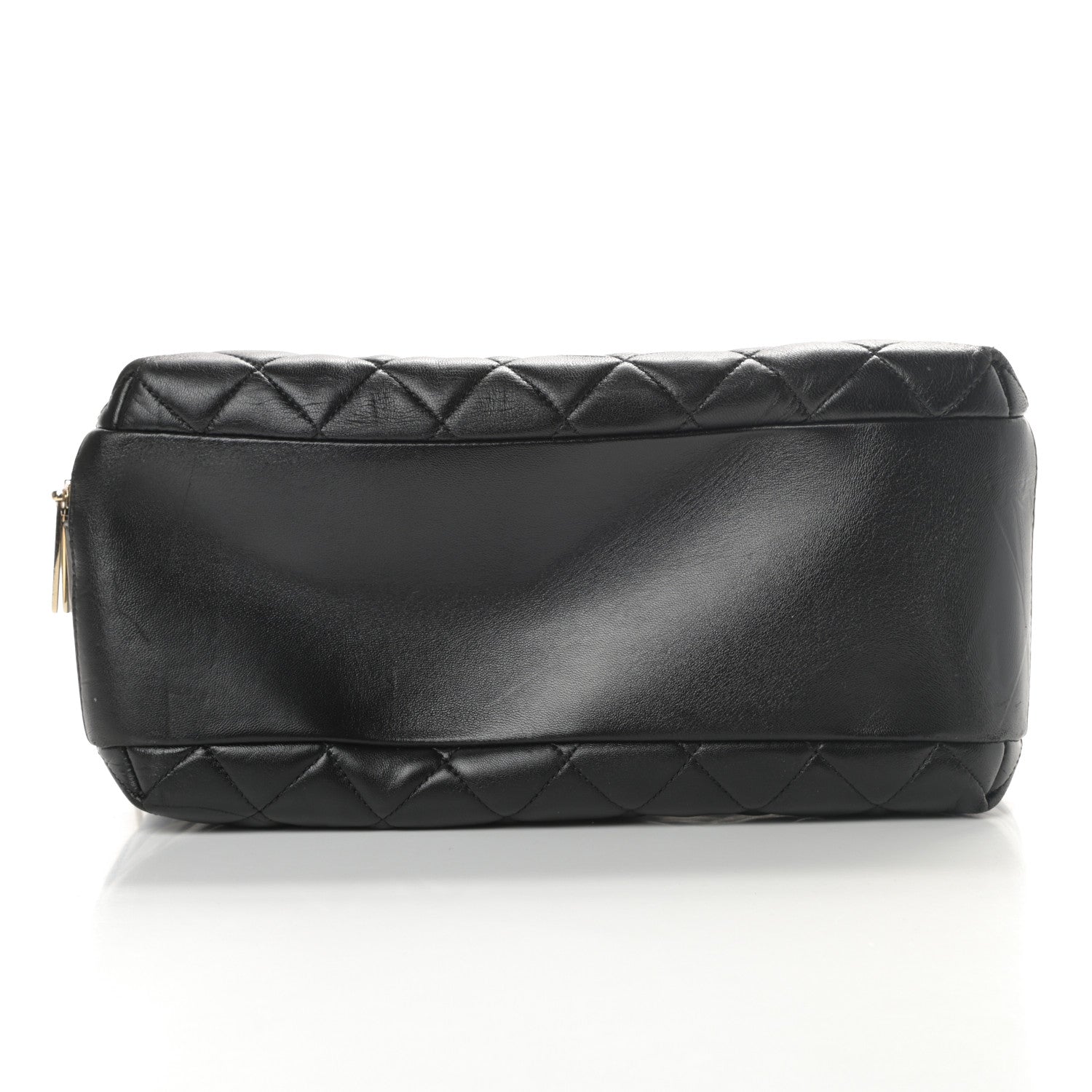 Chanel Lambskin Quilted Large Trendy CC Bowling Bag Black 15 of 16