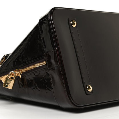 Louis Vuitton Vernis Alma GM XL Amarante 7 of 10