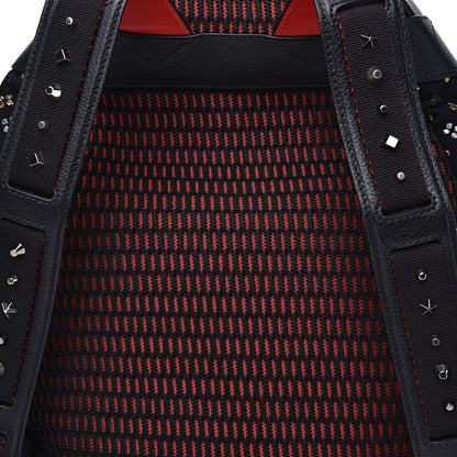 Christian Louboutin Jacquard Canvas Backloubi Backpack Black 7 of 12