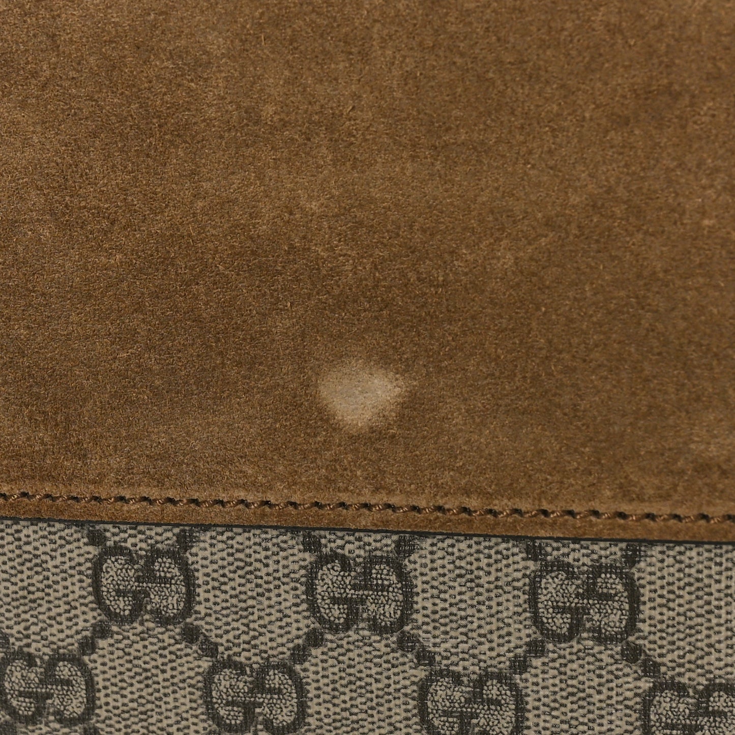 GG Supreme Monogram Small Dionysus Shoulder Bag Taupe