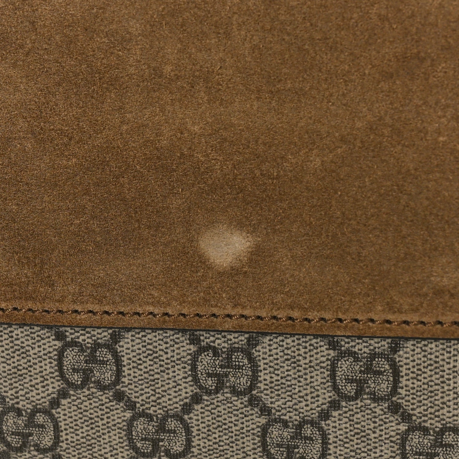 Gucci GG Supreme Monogram Small Dionysus Shoulder Bag Taupe 13 of 14