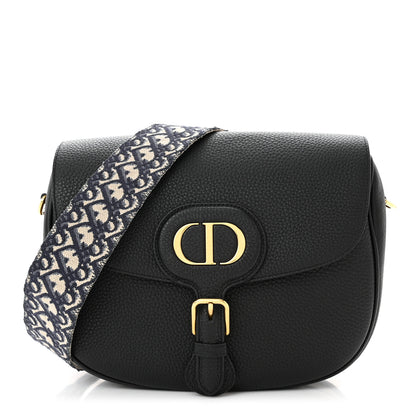 Christian Dior Grained Calfskin Large Bobby Flap Black 1 of 10