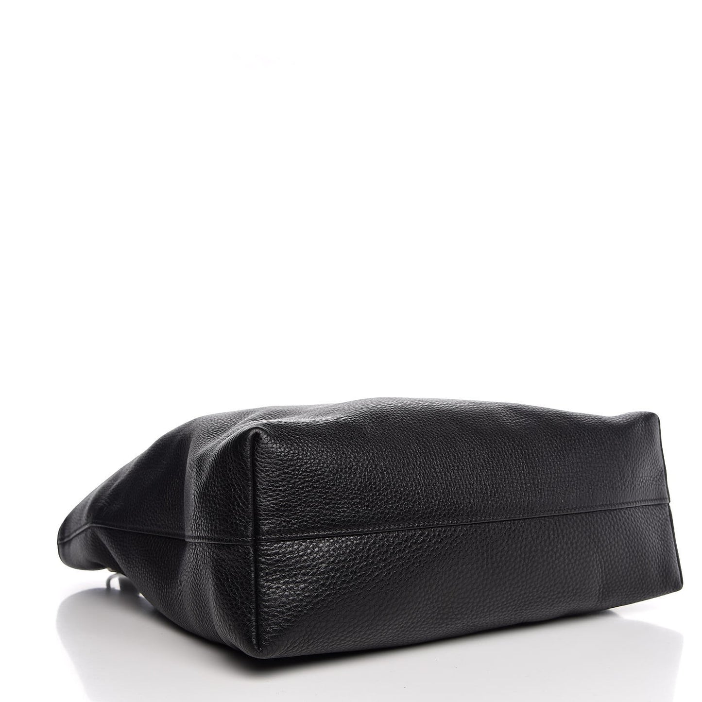 Vitello Daino Tote Black