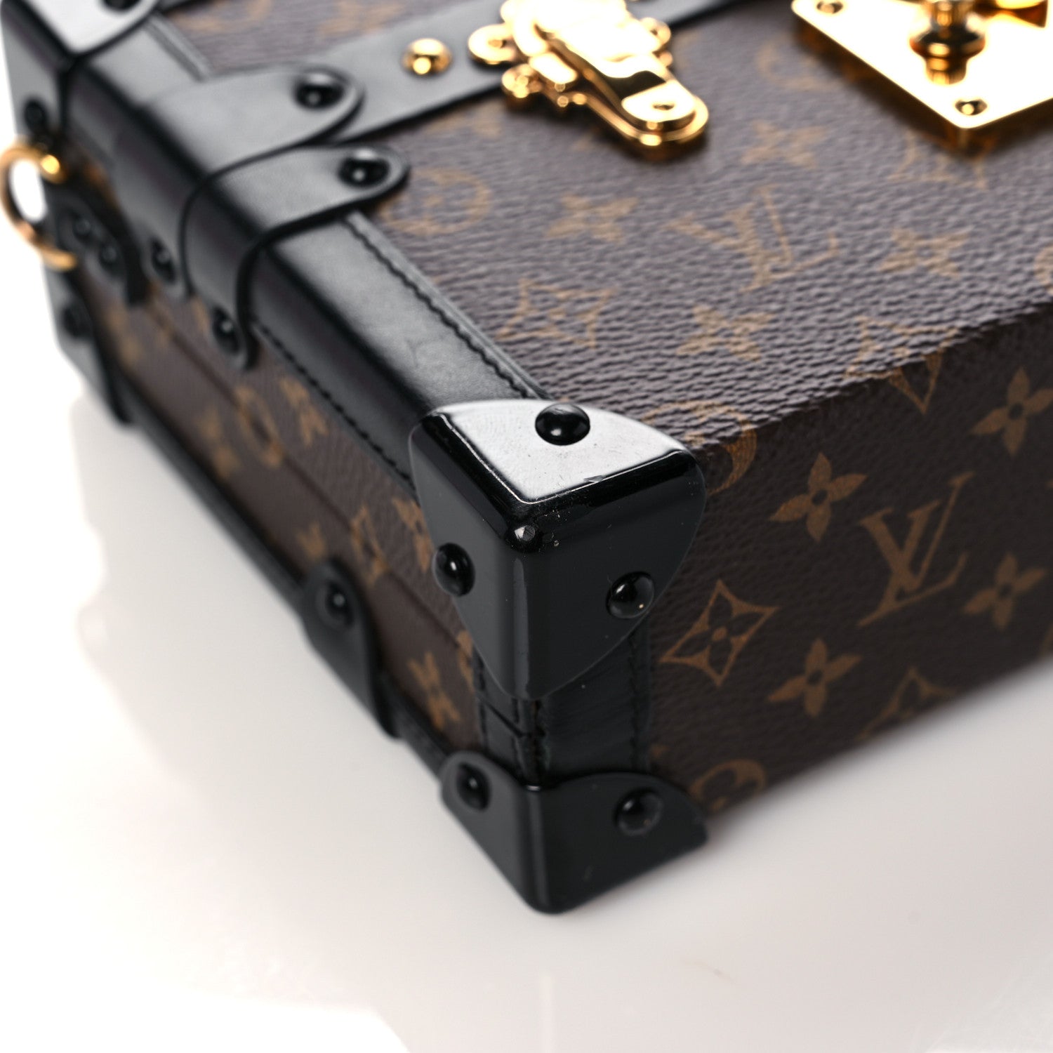 Louis Vuitton Monogram Petite Malle Black 10 of 17