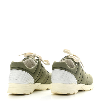 Chanel Canvas Womens Sneakers 39 Green 4 of 8