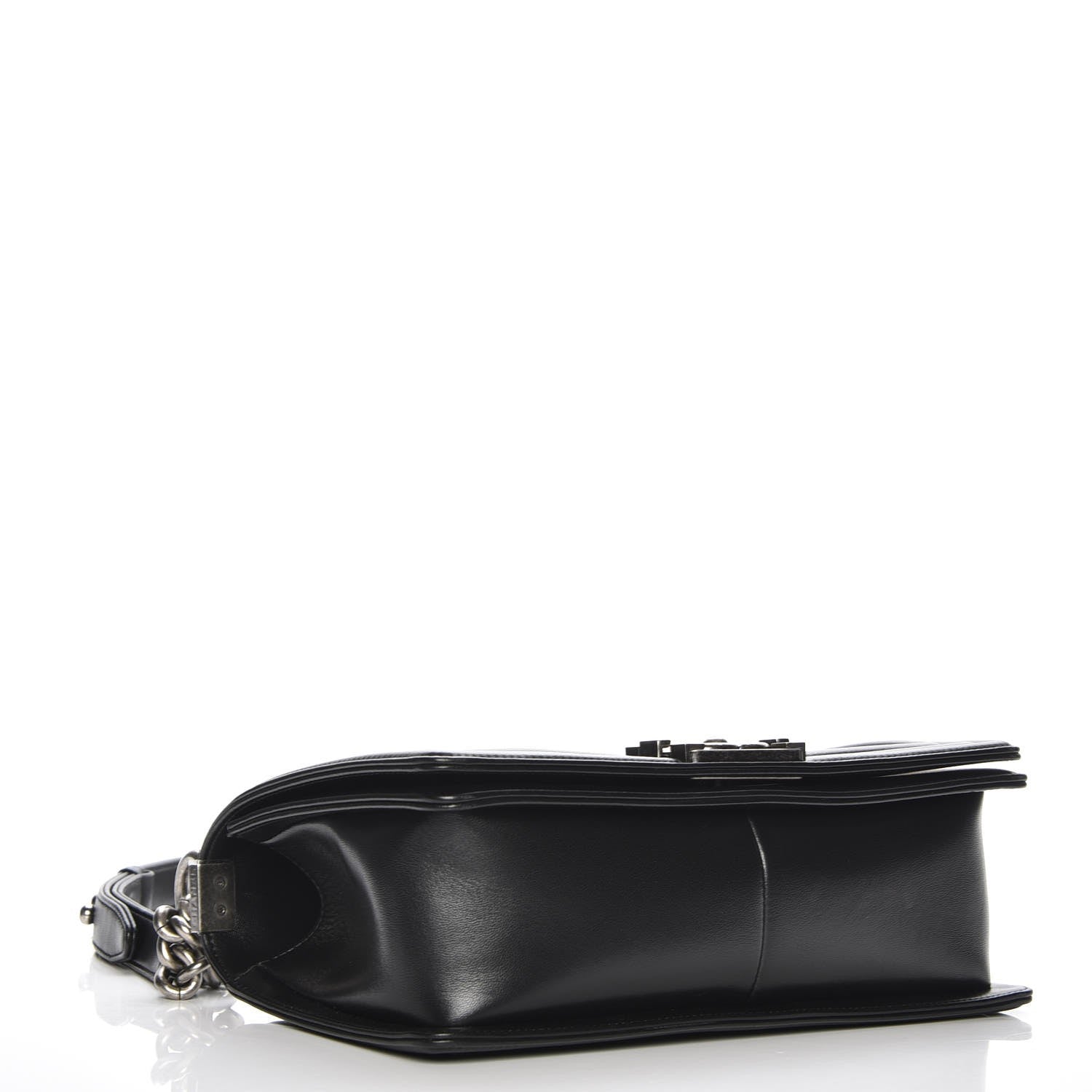 Chanel Lambskin Quilted Medium Boy Flap Black 4 of 8