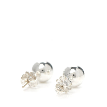 Tiffany Sterling Silver 8mm HardWear Ball Earrings 3 of 4