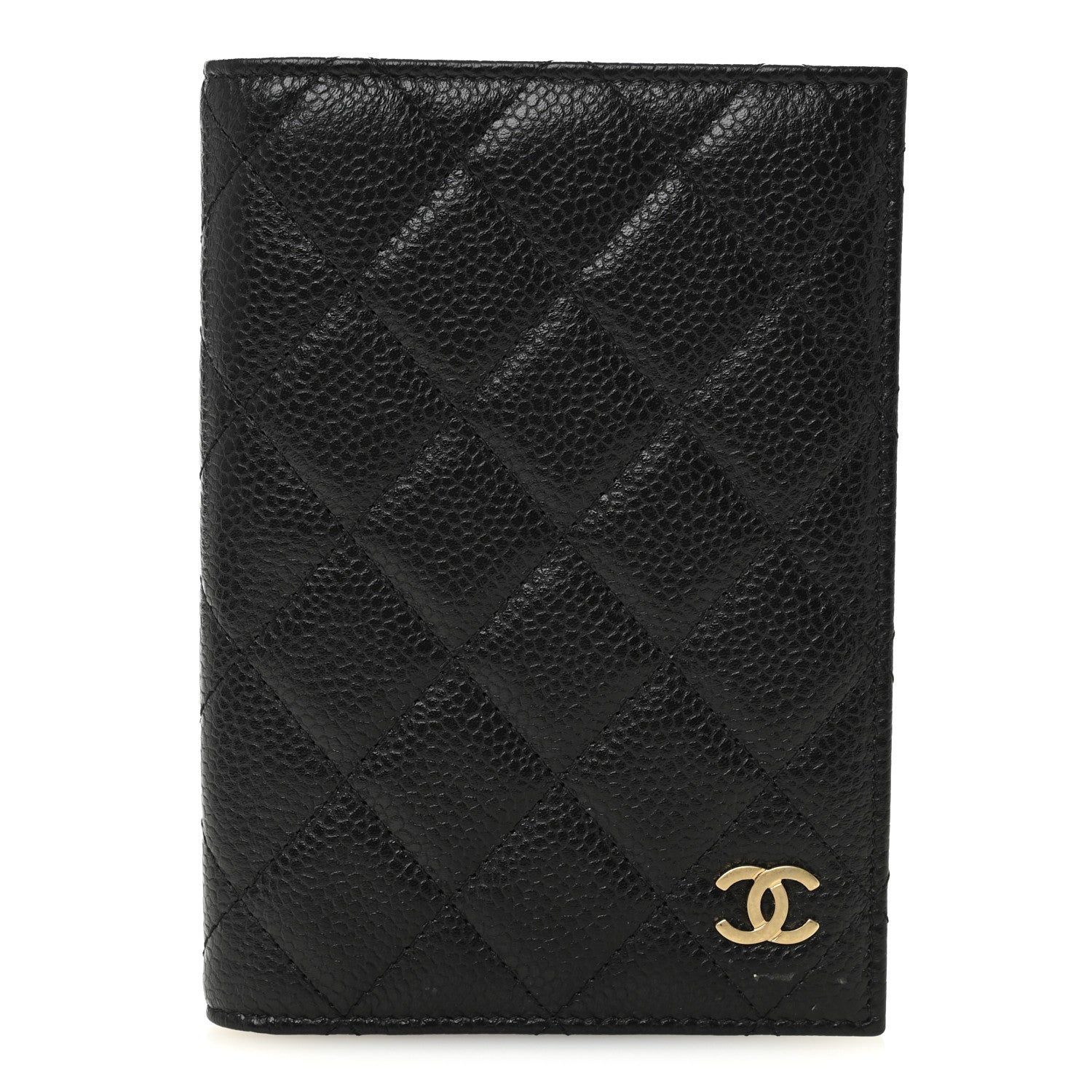 Chanel Caviar Quilted Passport Holder Black 1 of 6