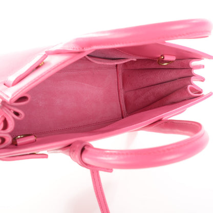 Saint Laurent Calfskin Nano Sac De Jour Lipstick Fuchsia 5 of 12