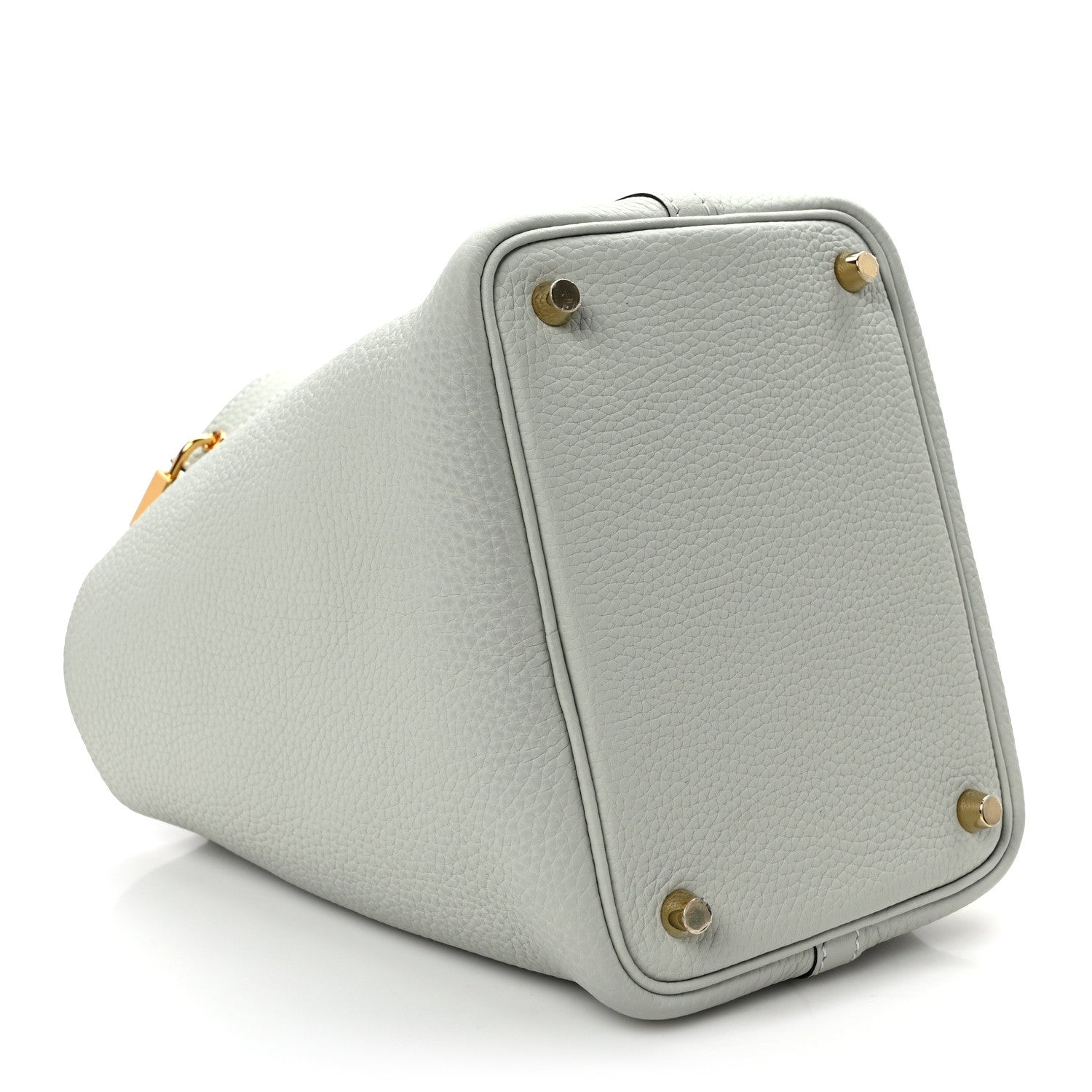 Hermes Taurillon Clemence Picotin Lock 18 PM Gris Neve 4 of 12