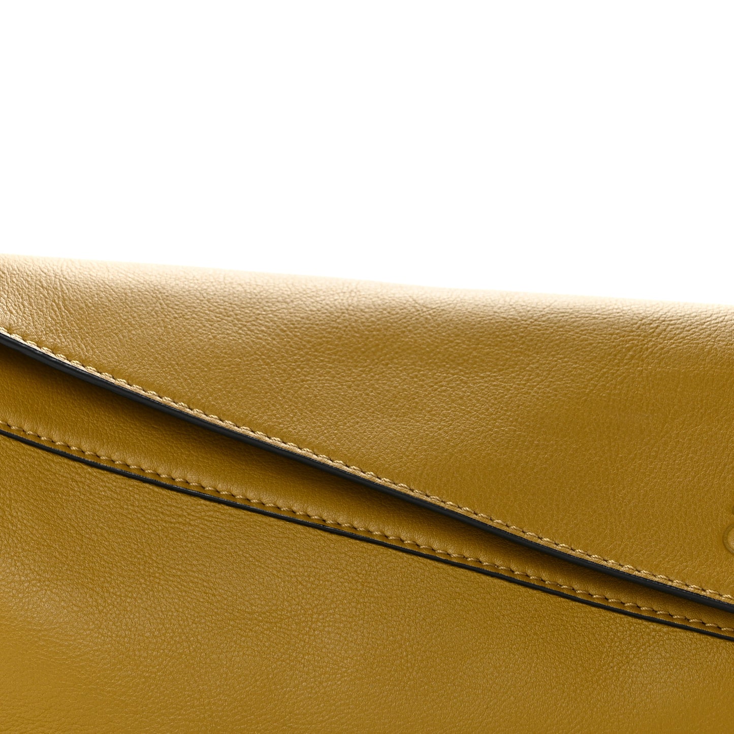 Calfskin Puzzle Hobo Ochre