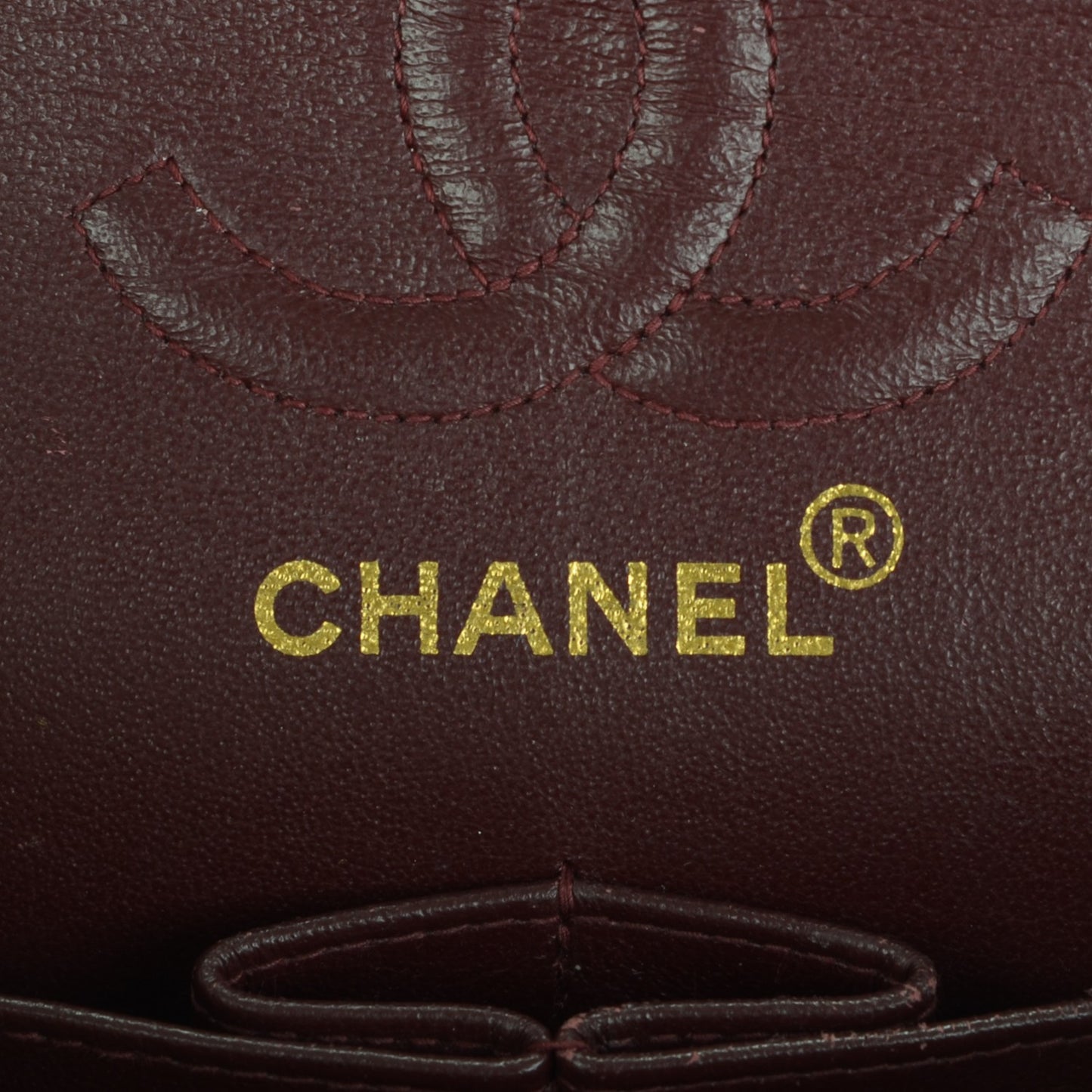 Lambskin Quilted Small Double Flap Black