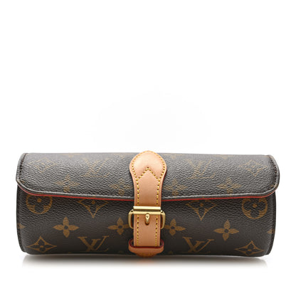 Louis Vuitton Monogram 3 Watch Travel Case 1 of 6